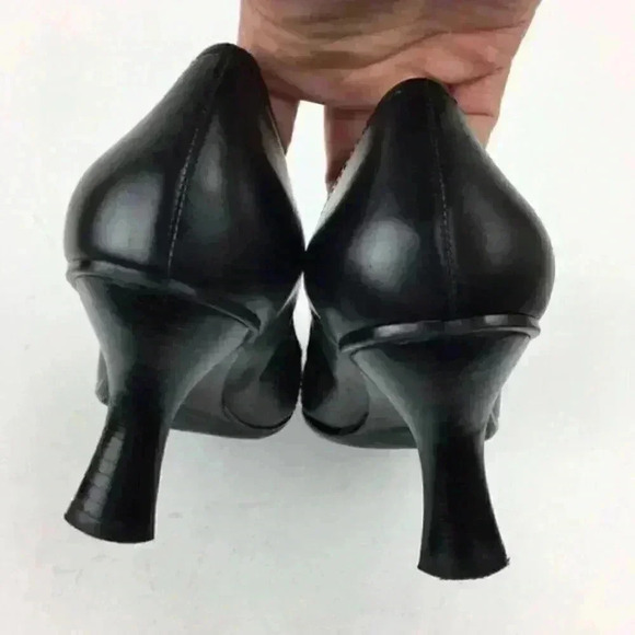 Enzo Angiolini Heels 8 Eadazzio Leather Horsebit - Picture 6 of 8